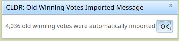 Old Winning Votes Import image